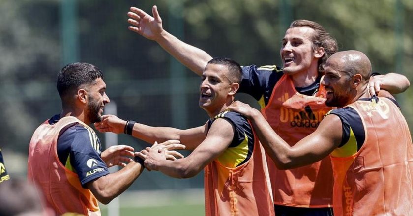 Fenerbahçe yeni sezon çalışmalarına devam etti