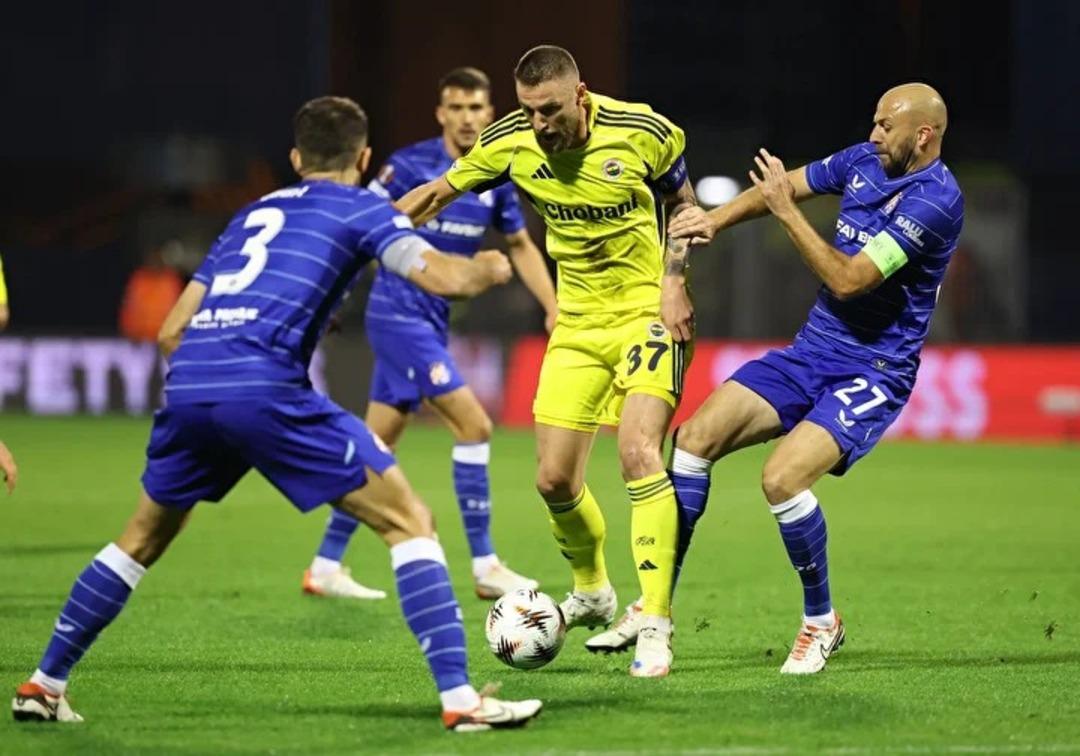 Uefa Europa Ligi Fenerbahce Dynamo Zagreb yendi! Hırvat basını başlıklar başlattı ... 