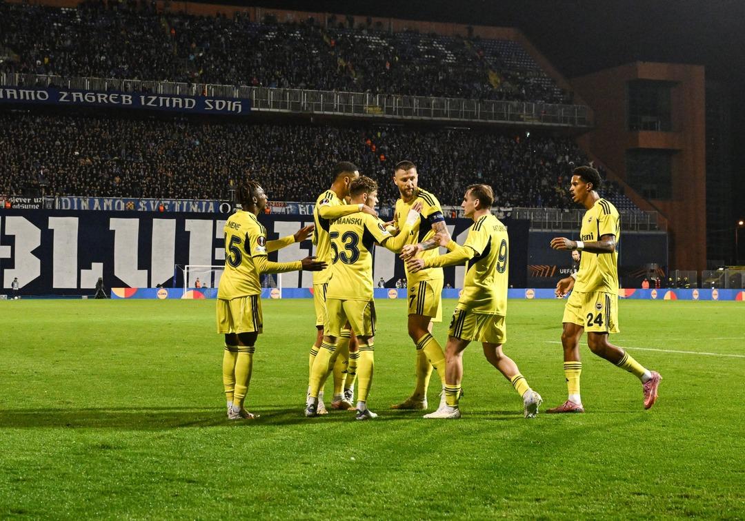 Uefa Europa Ligi Fenerbahce Dynamo Zagreb yendi! Hırvat basını başlıklar başlattı ... 