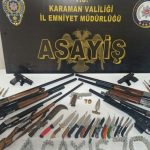 Polisin uygulamalarında tarihi eser ve ruhsatsız silahlar ele geçirildi: 8 tutuklama