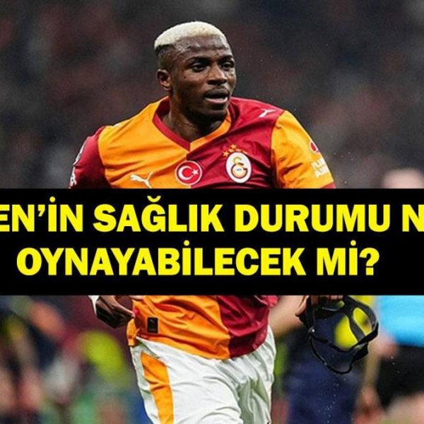 OSIMHEN’İN SAĞLIK DURUMU NASIL? Victor Osimhen Oynayabilecek Mi, Sakatlandı Mı? Galatasaray’dan Açıklama!