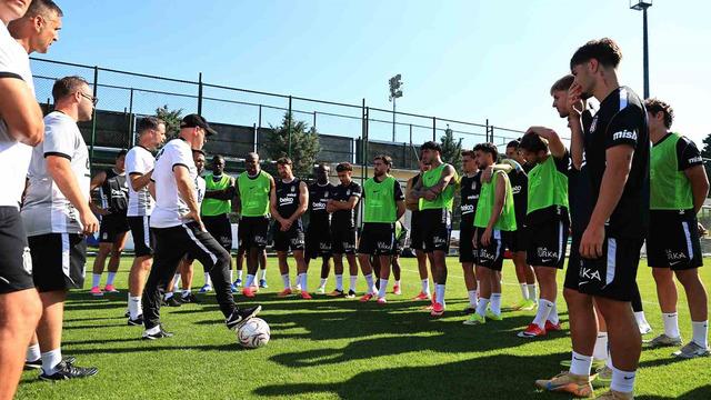 Beşiktaş, Midtjylland maçı hazırlıklarını sürdürdü